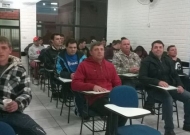 CURSO PROFISSIONALIZANTE DE OPERADOR DE EMPILHADEIRA - Turma de terça-feira