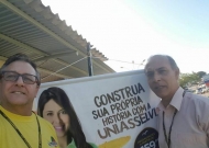 Ação realizada no Catamarã