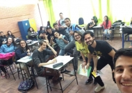 Visita a Escola Edmar Fetter