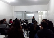 Palestra na Turma de Pedagogia