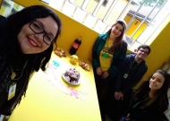 Comemoração do Aniversário da colaboradora Maria Eduarda