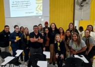 ENADE 2025 - POLO GUAÍBA recebendo a visita das Coordenadoras Uniasselvi