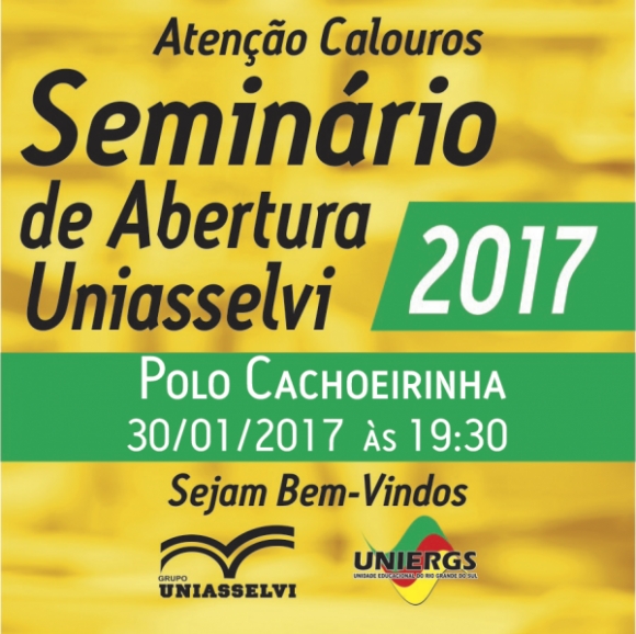 Seminário de Abertura 2017