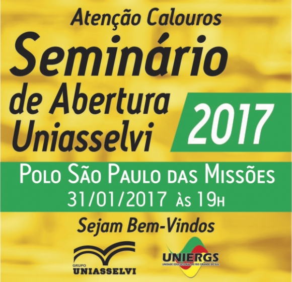 Seminário de Abertura 2017