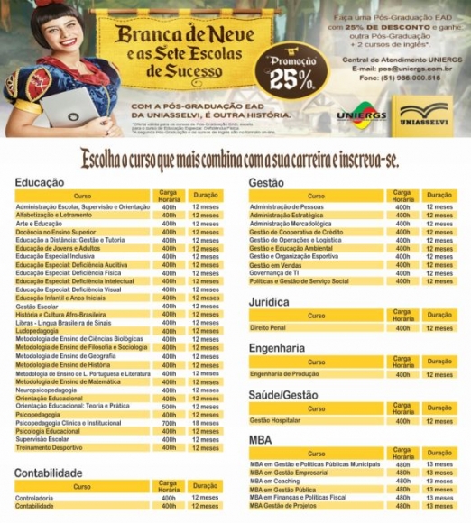 PÓS-GRADUAÇÃO COM PROMOÇÃO IMPERDÍVEL!