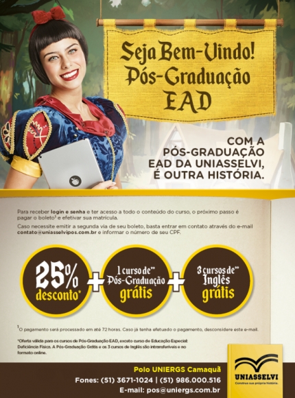 Pós-Graduação com 25% de Desconto!