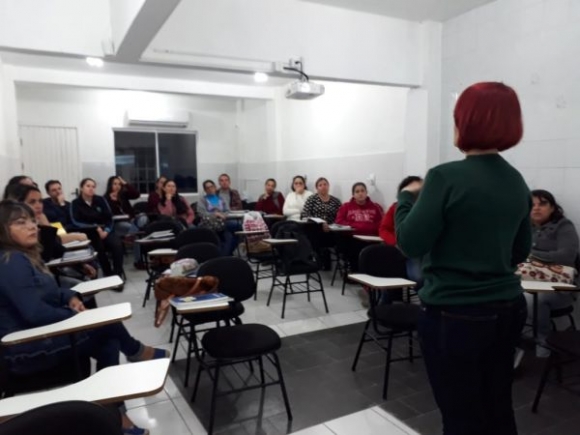 Palestra na Turma de Pedagogia