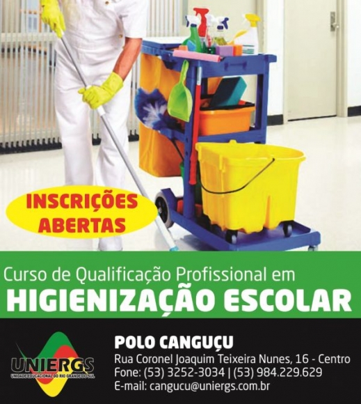 Curso Profissionalizante de Qualificação em Higienização Escolar