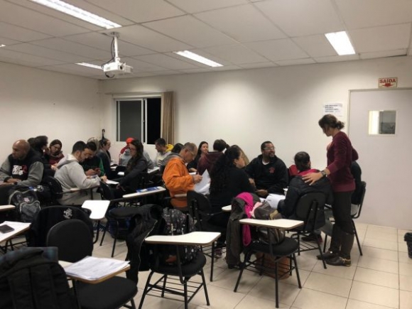 SALA CHEIA - CURSO DE ED. FÍSICA 