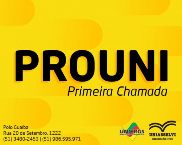 PROUNI divulga primeira chamada